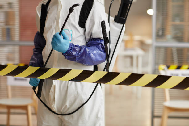 Professional Unattended Death Cleanup technician working in Roanoke, IN